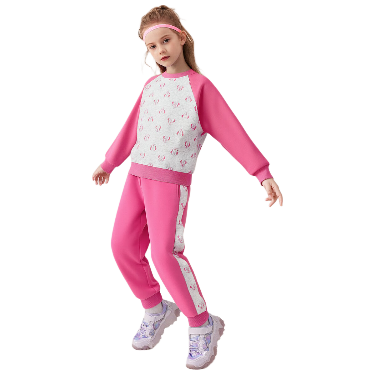 Disney Kids Boys and Girls Spring Autumn 2026 New Stylish Children's Sports Jacket and Pants Two-Piece Set