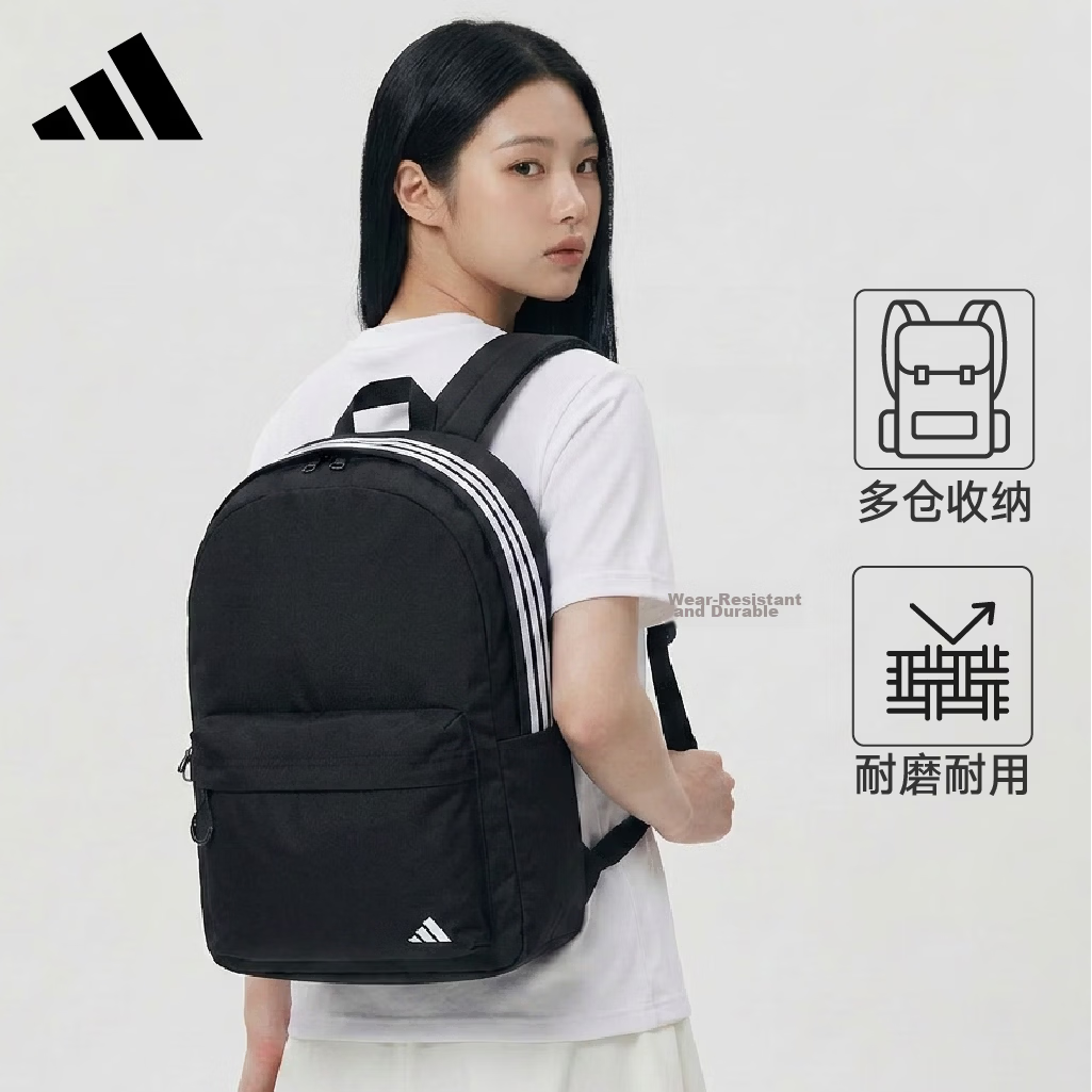 Adidas Unisex Sports Style Series UNI VAL 3 BP Backpack KZ2250 Black NS