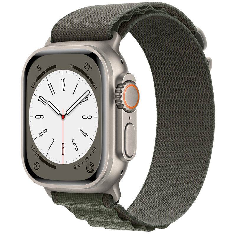 Weiqiantu [High Mountain Sports] Compatible with Apple Watch Utra4/3/2 Strap, Apple IWatch S12/S11/S10 Watch Band 9/8/SE3 Braided Sports Strap for Men And Wome