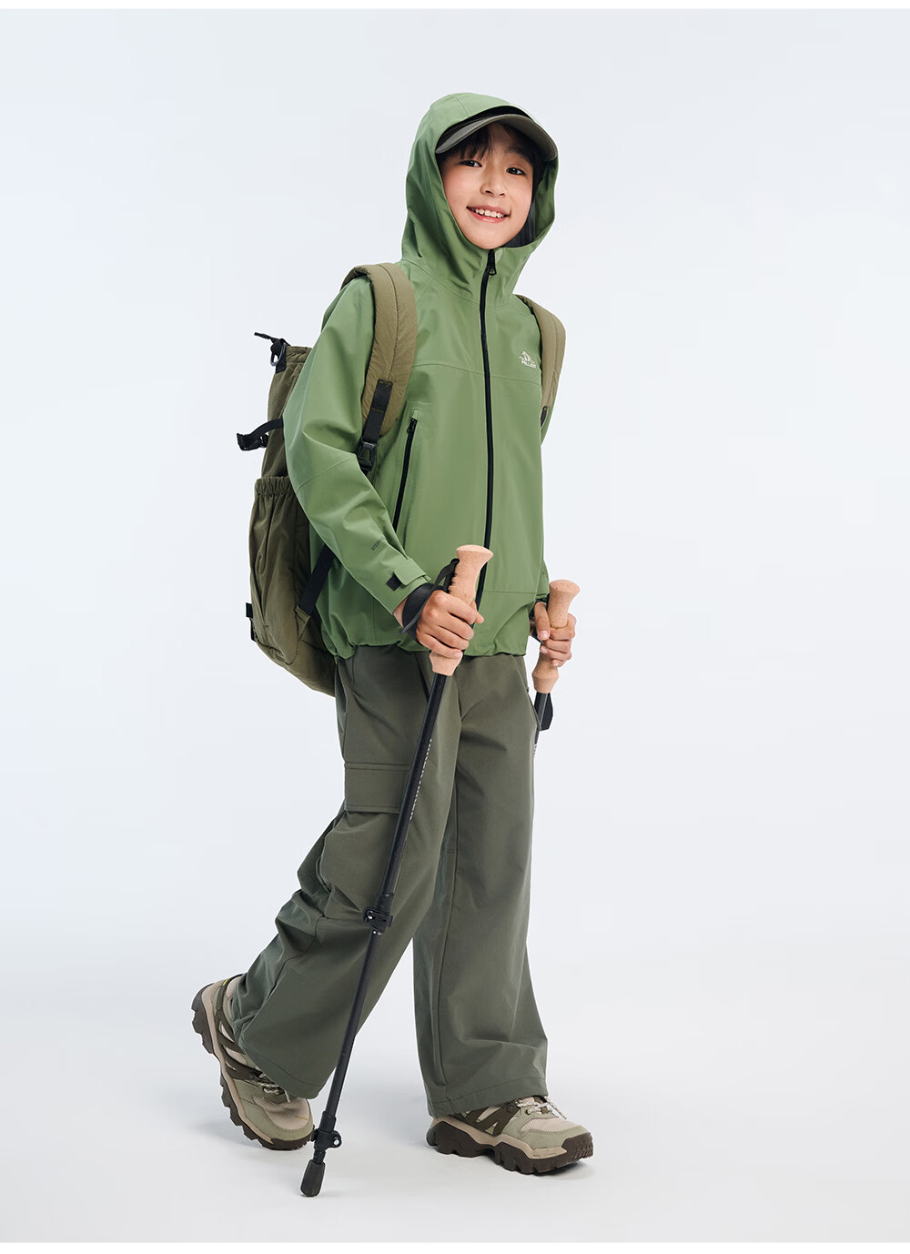Pelliot [Xiaoshanke] Children's Outdoor Hardshell Windproof Jacket for Boys And Girls, Model 135101017, Purple, Size 140 21