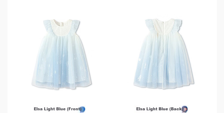 Balabala Kids Dress 2026 Summer New Girls Baby Dress Delicate Mesh Sweet Princess Dress Stylish 14