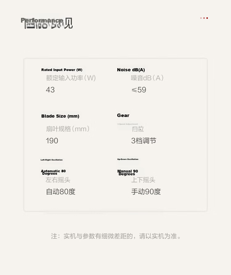 GREE [Xiao Xuanyfeng] Air Circulation Fan, Home Electric Fan, Student Dormitory Office Mini Compact Desk Fan, Floor Fan, Remote Control Tabletop Fan, FXT-15x66Bg3 11