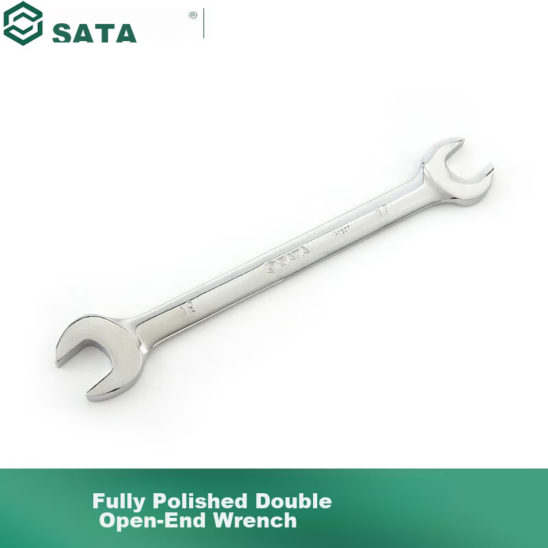 SATA Polished Adjustable Wrench Double Open-End Wrench 10x12MM 41203