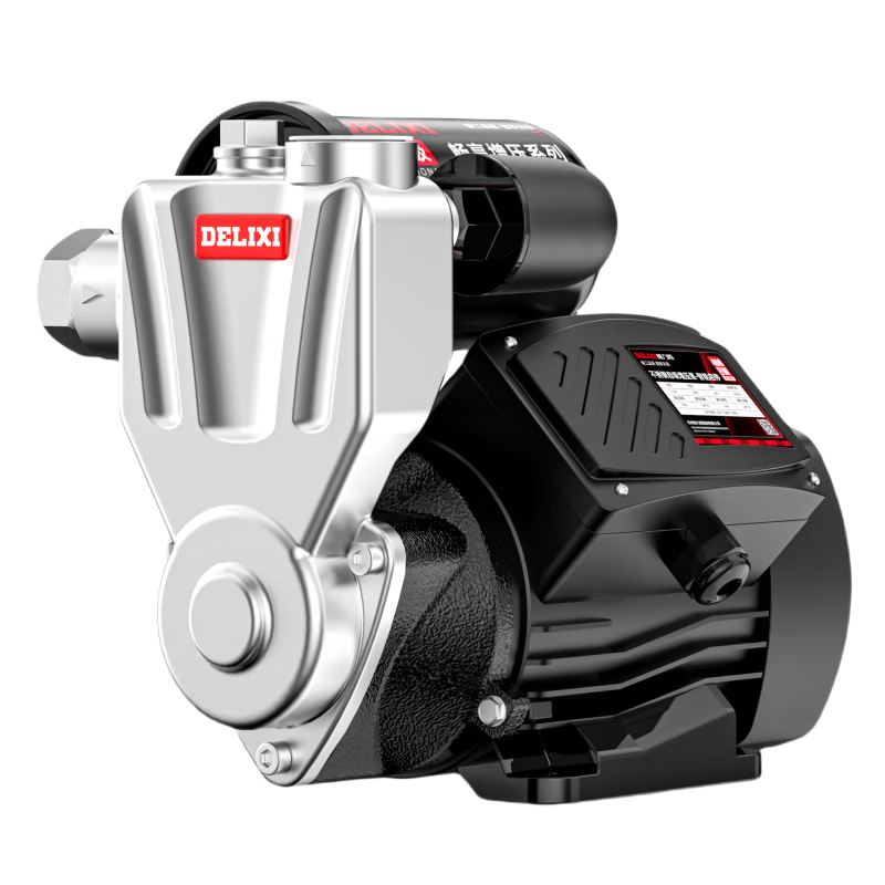 Delixi Stainless Steel Self-Priming Booster Pump Fully Automatic Household Water Pump Water Heater Booster Whole House Constant Pressure Pump