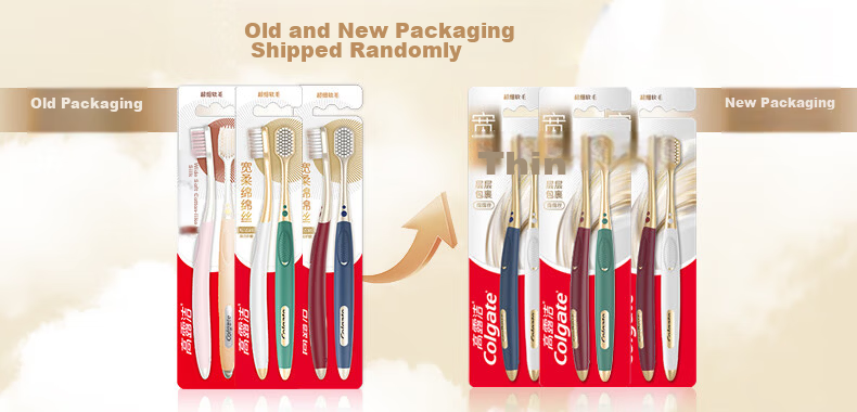 Colgate [Same As Member Store] 48-Hole Wide Head Gum Protection Ultra-Fine Soft Bristle Toothbrush *1 Piece Adult Toothbrush Deep Cleaning 1
