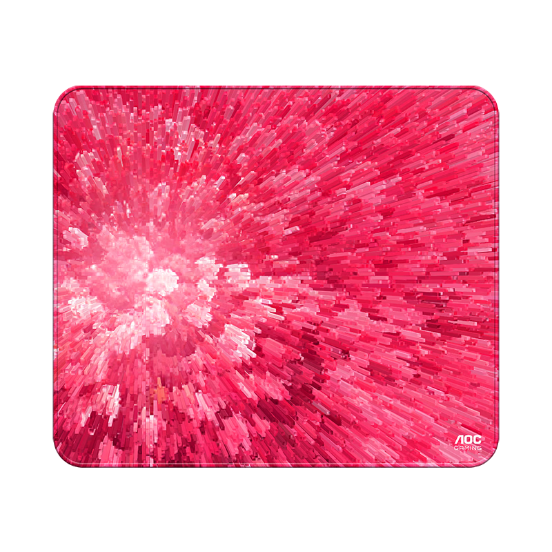 AOC GP500JM/93 Jian 99 FPS Smooth Microfiber Woven Gaming Mouse Pad 490x420x5mm Thickened Edge-Bound
