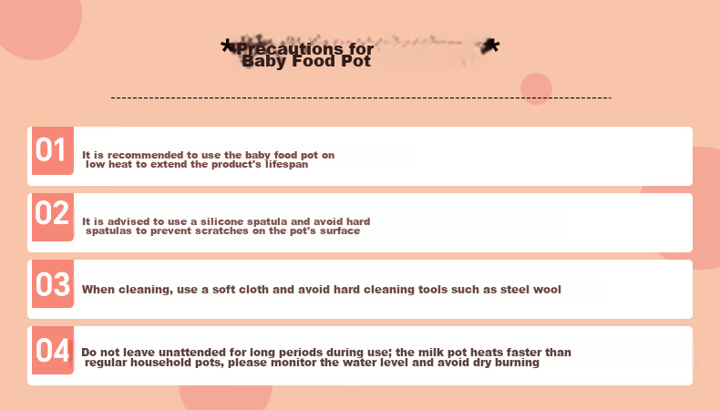 SUPOR Milk Pot, Baby 316L Stainless Steel Food Pot, for Baby Noodles, Hot Milk, Soup Pot, Compatible with Induction Cooker, 18cm 1