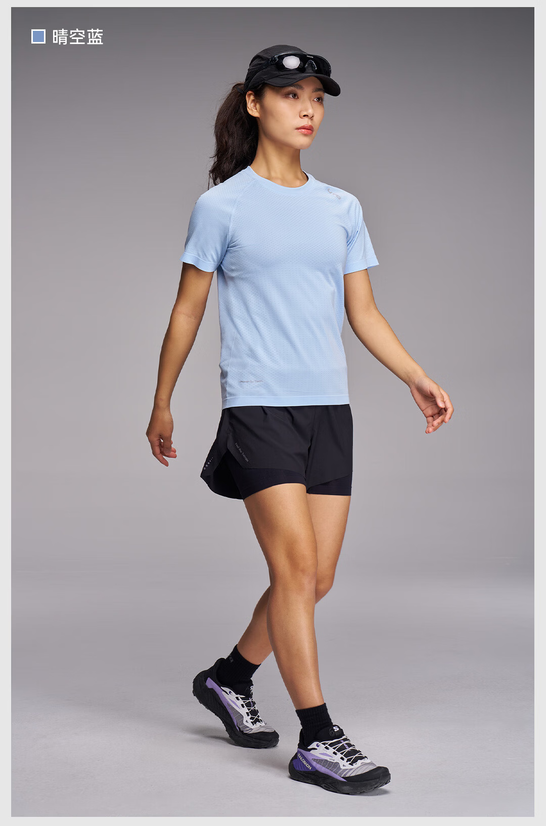 UTO Coolmax Quick-Dry T-Shirt Unisex Sports Short Sleeve Quick-Dry Shirt Pink Grapefruit Orange (Women's) M 26