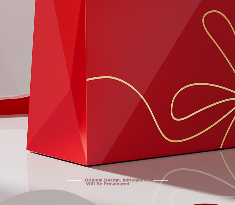 Xinya New Red Thickened Festival Shopping Gift Simple Classic Universal Festive 1 Handbag 325*98*245mm 8