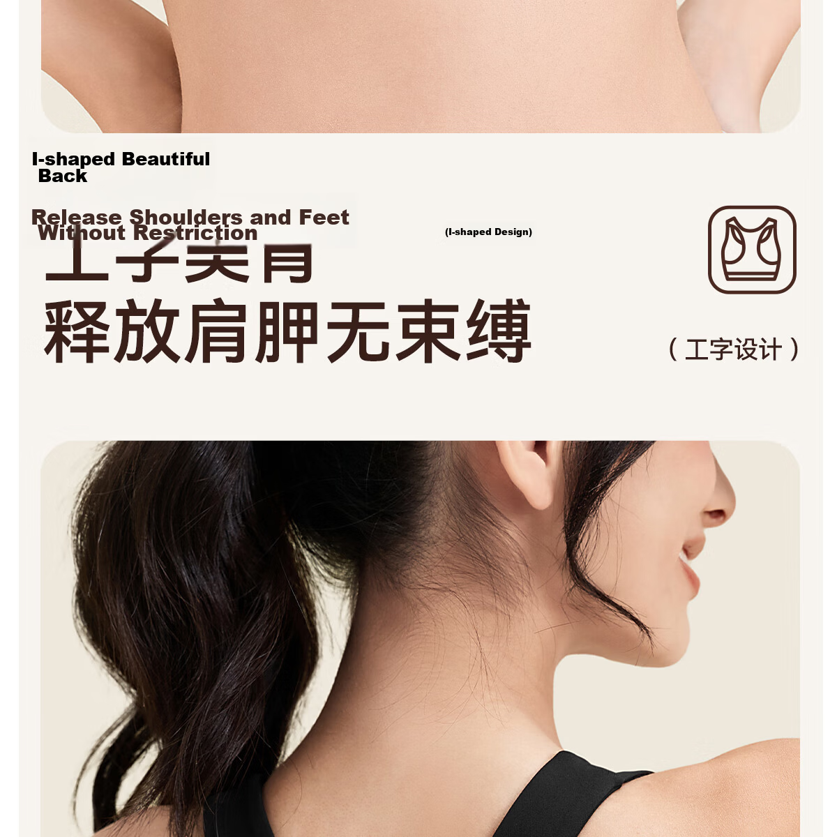 361° Sports Bra Shock Absorption High-Intensity Front Zipper Plus Size Yoga Bra Fitness Anti-Sagging Yoga Tank Top 11
