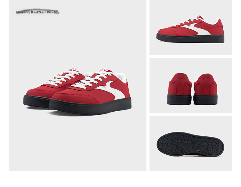 Xtep Vitality Training Shoes Men's Casual Sneakers Summer Breathable Lightweight Low-top White Sports Shoes 46