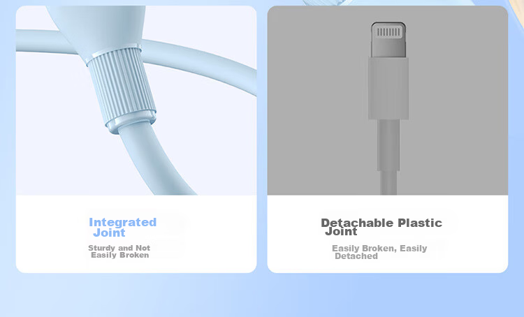 Baseus Apple Data Cable PD20W Fast Charging Type-C to Lightning Cable for iPhone 14/13 Pro Max/12 Car Charger 1m Starlight White 10
