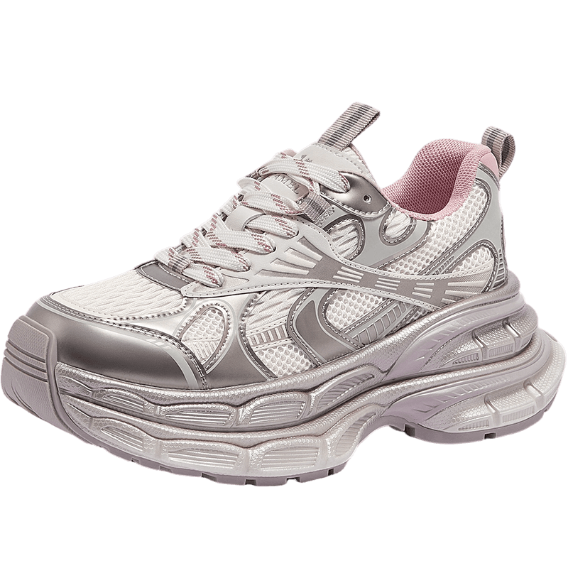 CAMEL Silver Moon Dad Sneakers L24A283742A Beige/Gold/Pink (Women's) Size 39