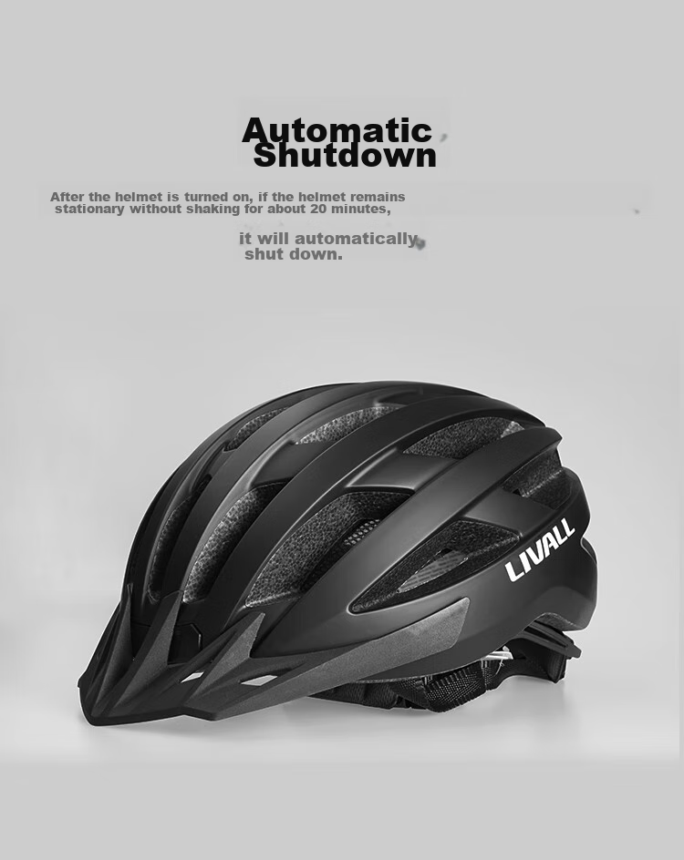LIVALL Smart Cycling Helmet, Bicycle Safety Helmet for Mountain And Road Bikes, Men's And Women's Equipment with Bluetooth Voice Control, Black 7