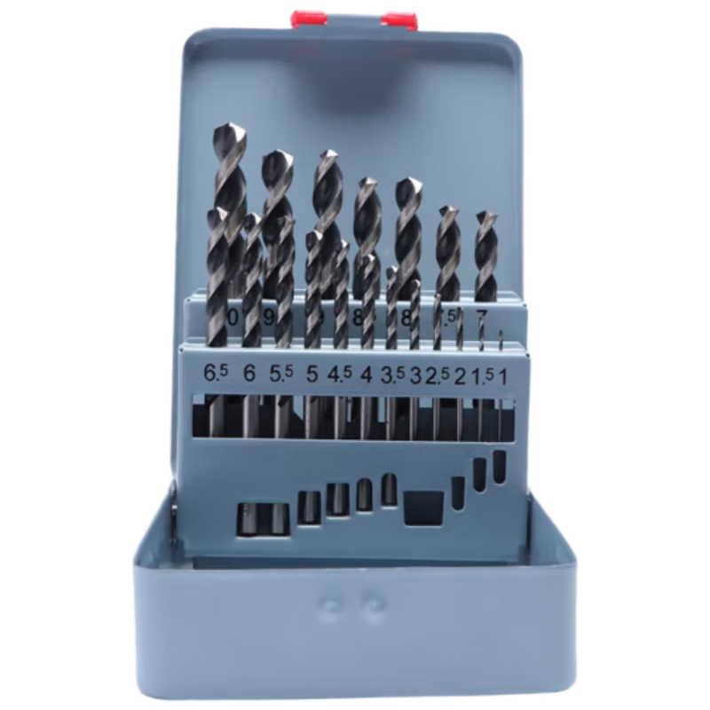 STANLEY 19-Piece High-Speed Steel Twist Drill Bit Set 95-233-23