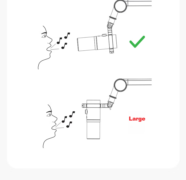 Maono Dynamic Microphone PD200X Wired Condenser Microphone with Built-in Sound Card for Home Computer Live Streaming Gaming Podcast Video Conference Smartphone 24