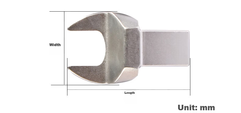 Poruike Ratchet Head Torque Wrench Accessory Ratchet Head 9*12mm (1/4) 5