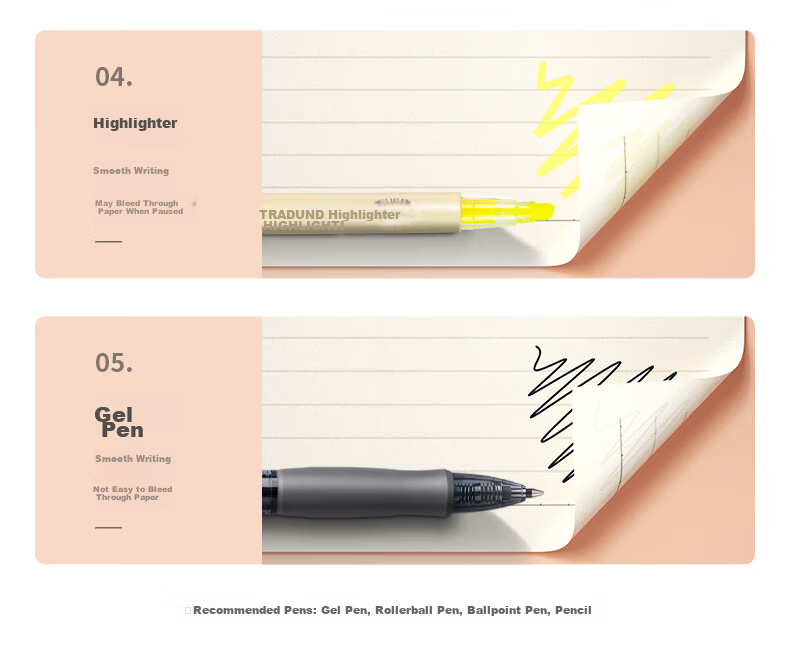 Deli A7/96 Sheets Portable Creative Mini Pocket Notebook Student Small Notepad Black 22235 13