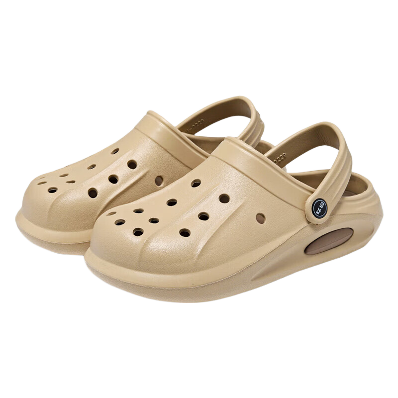 Warrior Outdoor Men's Breathable Non-Slip Beach Sports Bathroom Sandals HL02271 Khaki Size 43