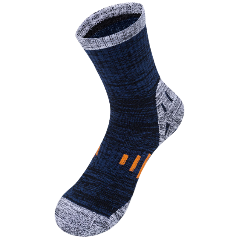 TFO 5th Generation Hiking Socks Durable Outdoor Mountaineering Running Sports Socks B2202474 Men's Dark Blue L