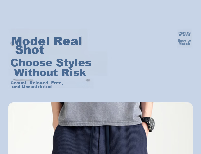 Warrior Men's Casual Shorts Summer New Ice Silk Quick-Dry Sports Five-Point Pants Men's Outdoor Mid-Length Shorts Black L 18