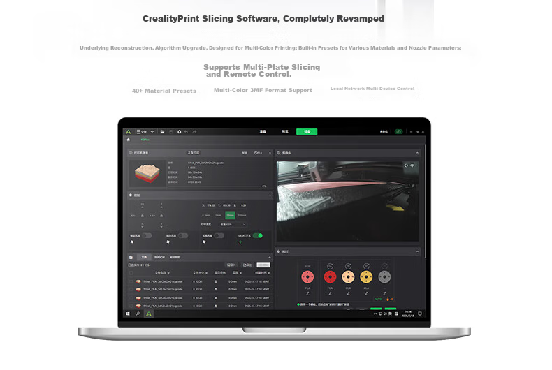 Creality K2 Pro 3D Printer Large Size FDM Desktop High Precision High Speed AI Monitoring Active Chamber Temperature Control 33