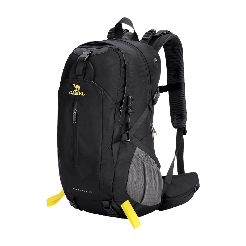 CAMEL [Shanqi] Outdoor Lightweight Mountaineering Backpack Large Capacity Professional Hiking Waterproof Travel Backpack Shoulder Bag for Men and Women