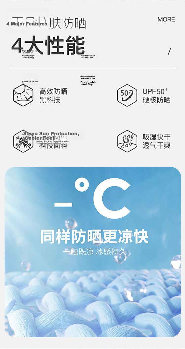 Langsha Unisex Ice Silk Sunscreen Jacket Spring Summer UV Protection Ultra-Thin Breathable Outdoor Skin Jacket Fishing Coat 2