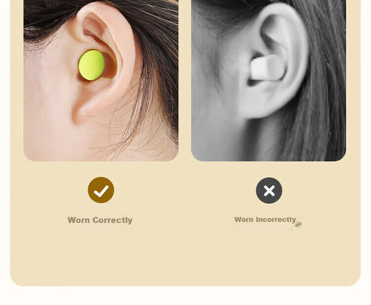 BWNK Sleep Earplugs Noise Reduction Factory Noise Cancelling Study Super Soundproof Anti-Snoring Ear Muffs Comfortable Upgrade Fresh Green 60pcs Bulk - Green Canister Earplugs 16