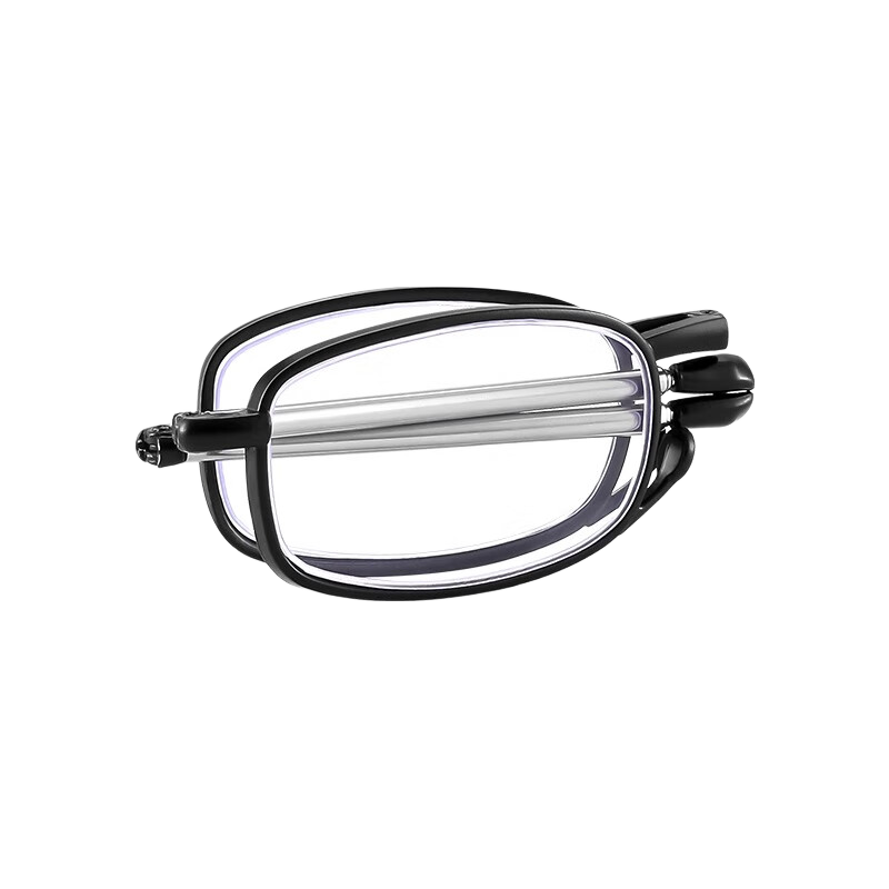Mumujian Imported HD Reading Glasses Men Foldable Portable Blue Light Blocking Anti-Fatigue Ultra-Light Fashion Elderly Glasses Women