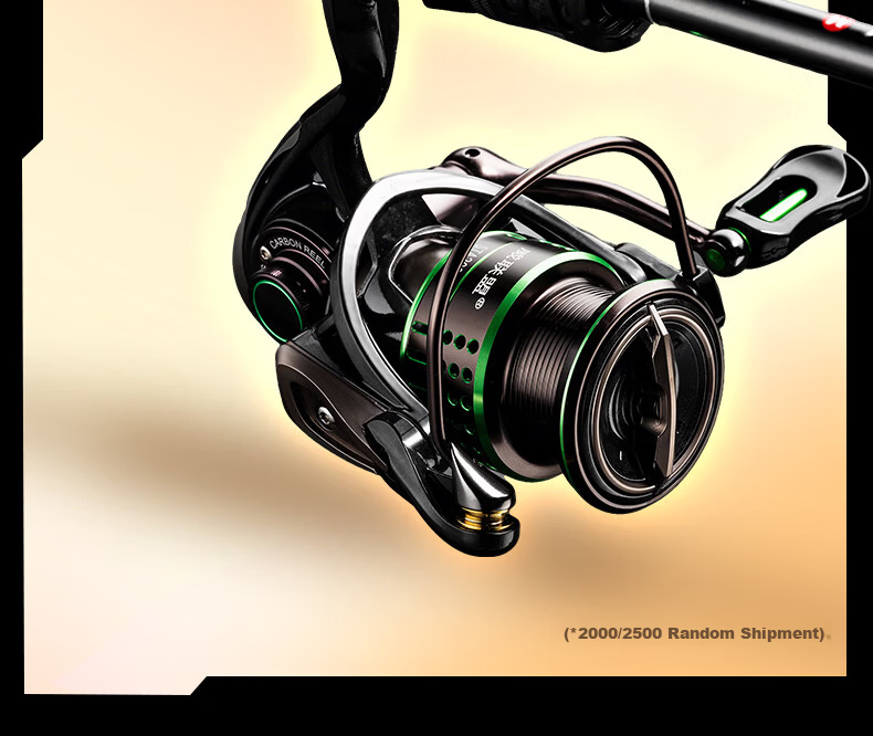 Witcher 2.4m Magic Shadow M-Tuned Lure Rod Straight Handle Spinning Reel Lure Rod Set for Bass and Blackfish Fishing 17