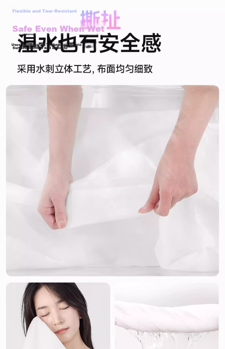 Deyou [Dilraba Same Style] Disposable Bath Towel Portable Travel Pack Large Thickened Individually Packaged 2 Pieces 15