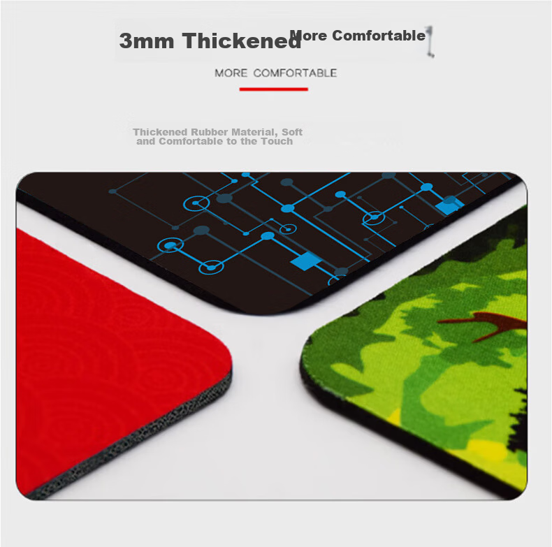 DERE Laptop Accessory Mouse Pad Gift 4