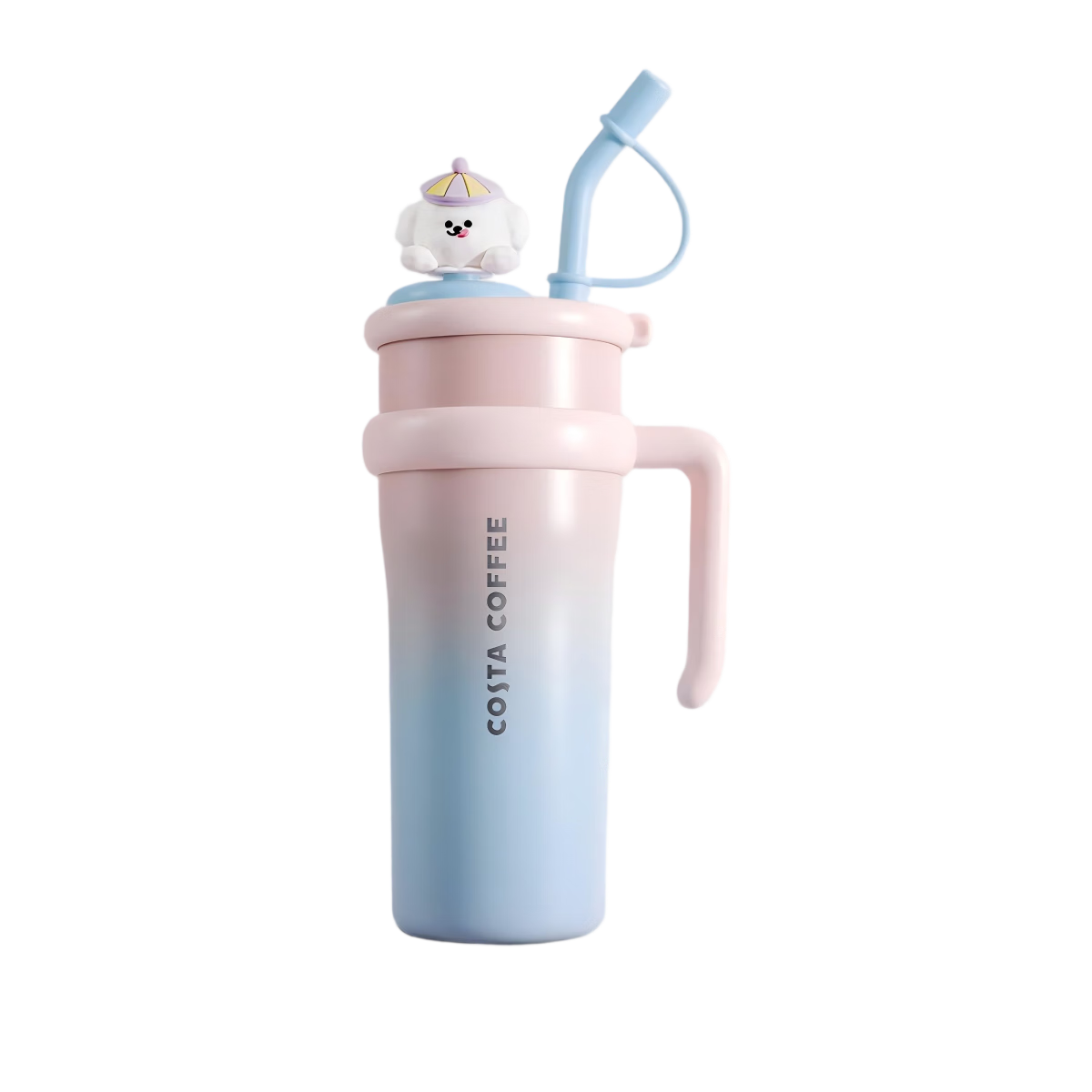 COSTA Stainless Steel Jumbo Large Capacity Insulated Water Bottle Tea Container for Men and Women Student Ice Straw Car Travel New Year Gift