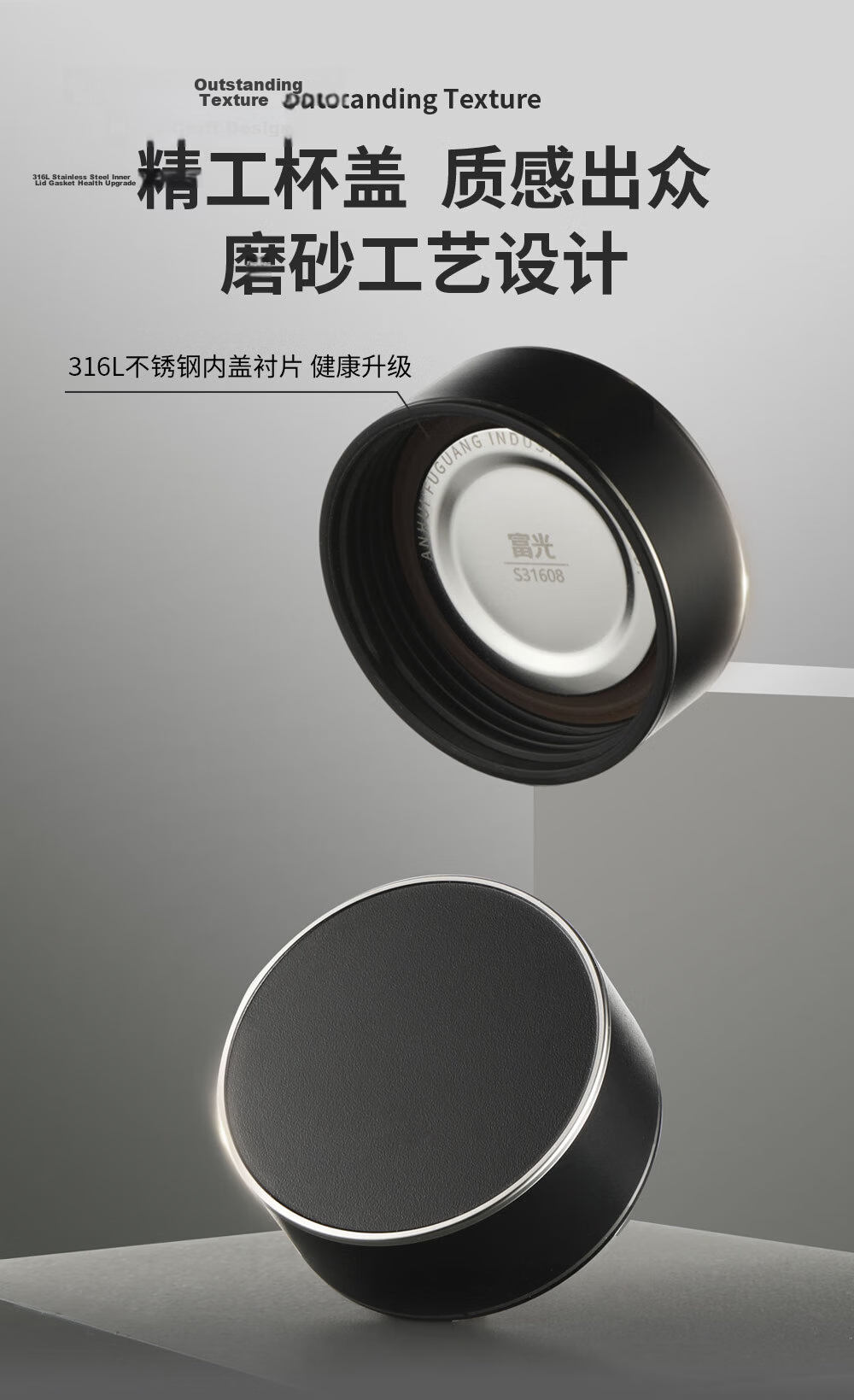 Fuguang Glass Tea Separation Brewing Cup Large Capacity Men's High Borosilicate Double Layer Glass Water Cup Father's Day Gift 6