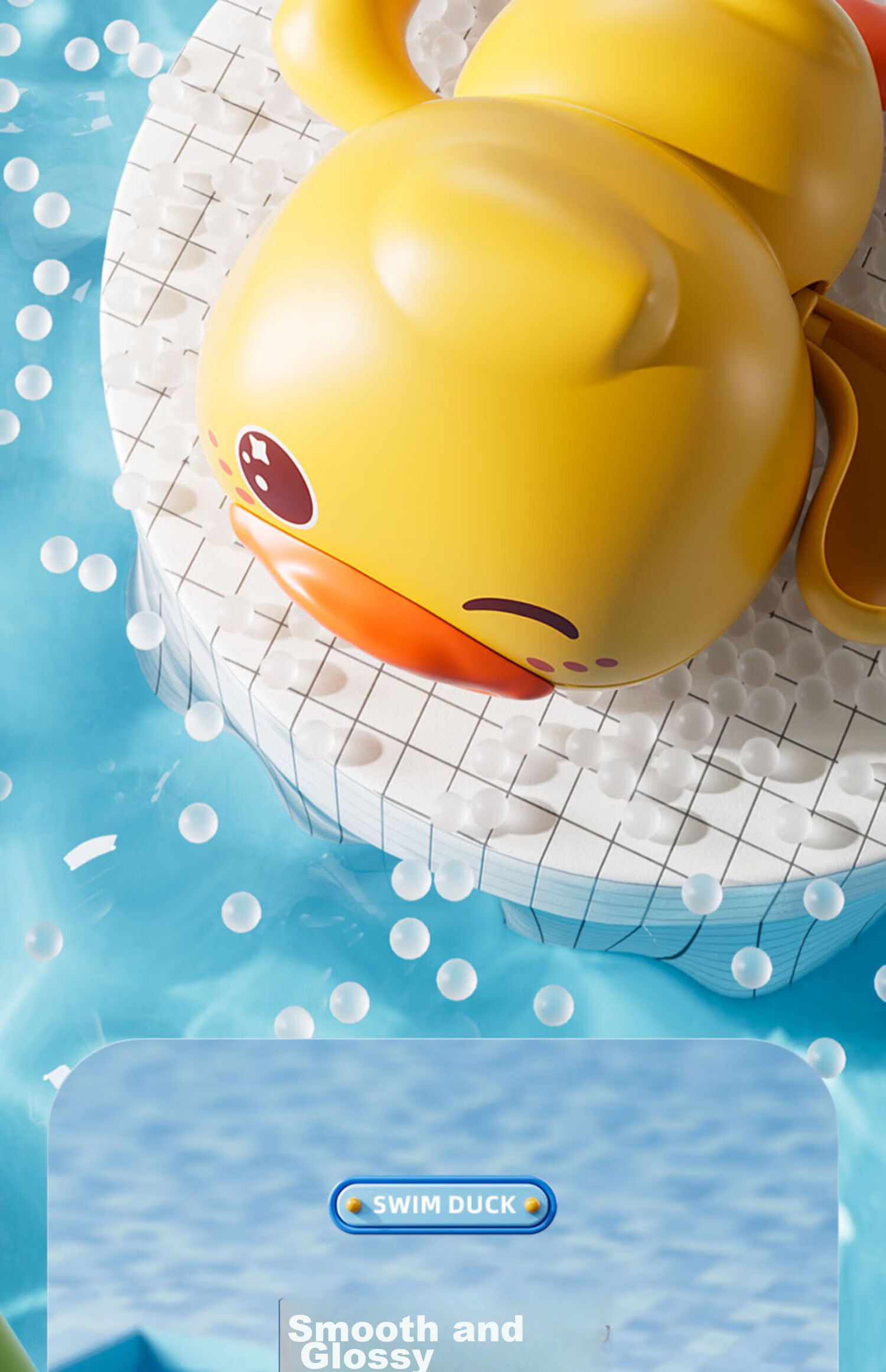 Congpai Bath Toy Baby Bath Toy 3 Years Old Water Play Yellow Duck Children's Swimming Wind-up Non-electric 16