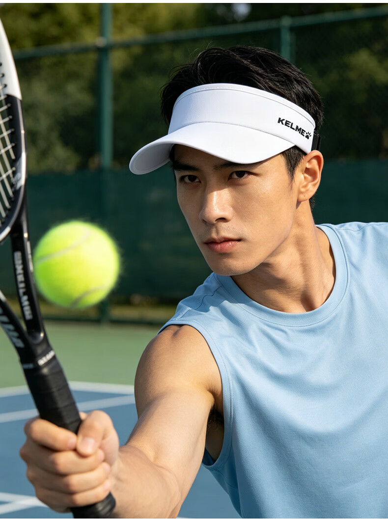KELME Women's Summer Sun Protection Cap with Open Top for Running Outdoor Sports UV Protection Golf Marathon Tennis Hat 17