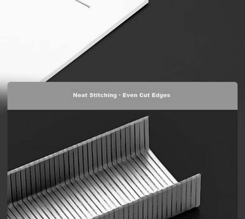 Deli 23/17 Stainless Steel Heavy-Duty Staples, Easy-Penetrating Staples, 1000 Pieces, Single Box, Suitable for Important Documents, Rust-Resistant And Moisture-Proof, 120-Sheet Capacity, 0217 7