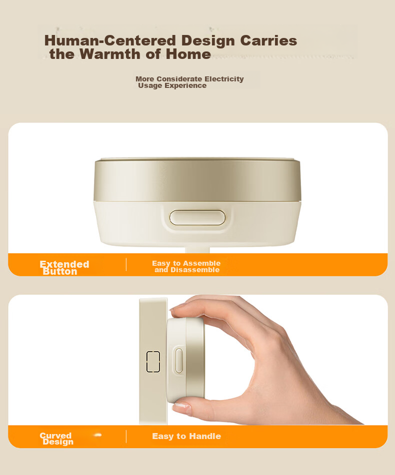 DELIXI Track Socket Cream Style Surface Mounted PC Material 8kW High Power Five-Hole Silver Osmanthus Yellow Adapter New Borderless Movable Rail 3