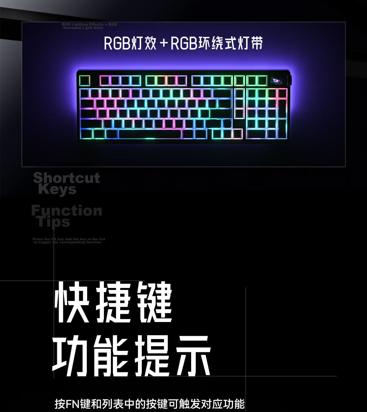 AULA Nova98 Gasket Structure Mechanical Keyboard Custom Dual 8K Tri-Mode Wireless Wired Bluetooth 99-Key Hot-Swappable Gaming Office Moon Rock Gray 18