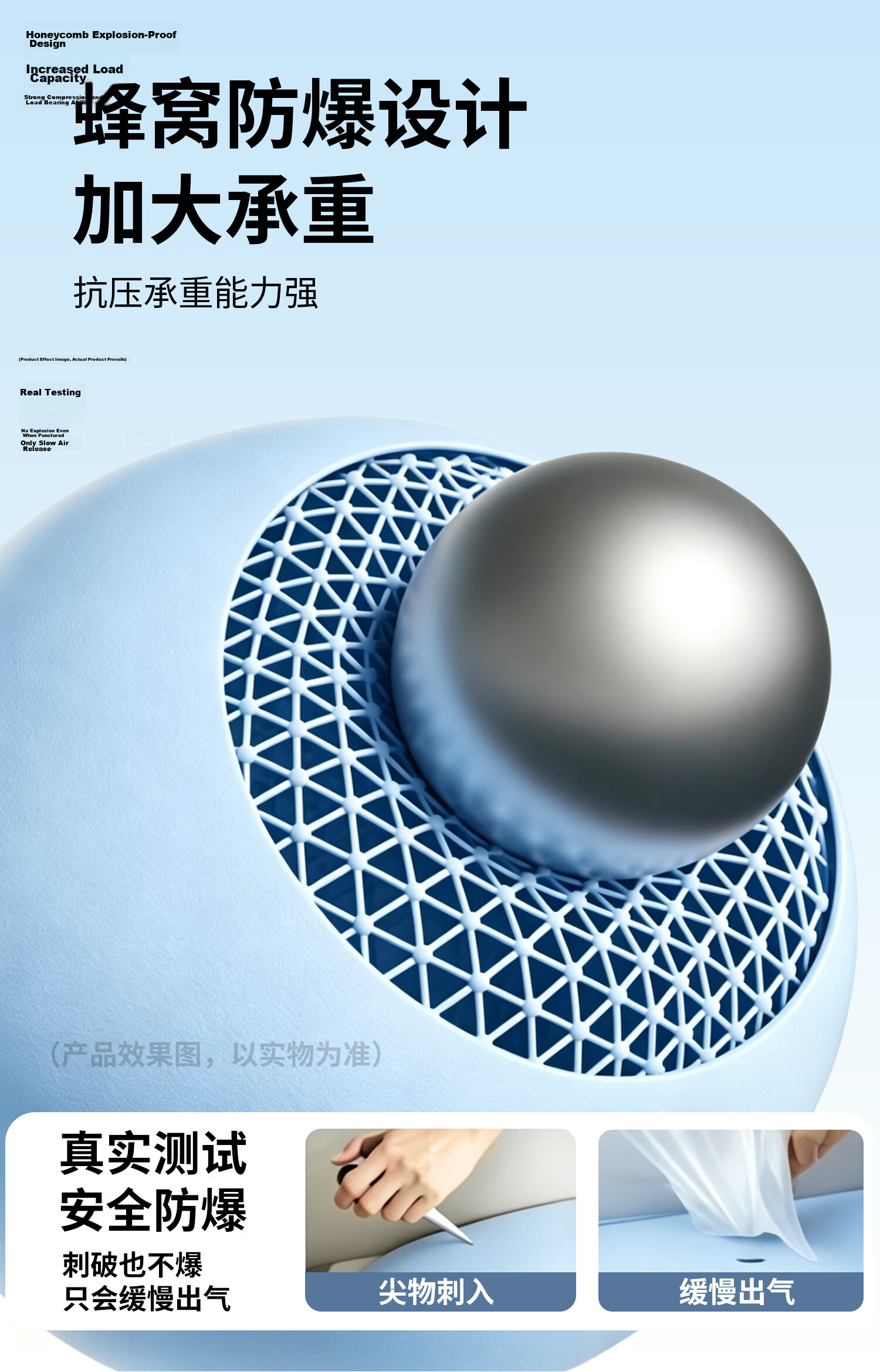 Li-Ning Yoga Ball Pelvic Floor Muscle Pregnant Women Adult Pilates Small Ball Hip Lift Fitness Thickened Elastic Explosion-Proof Mini Balance Ball for Women 8