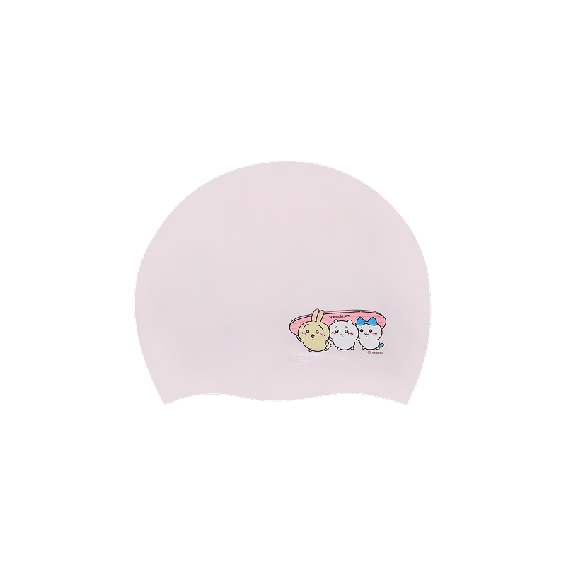 Speedo | CHIIKAWA Series Playful Print Silicone Waterproof Adult Swimming Cap