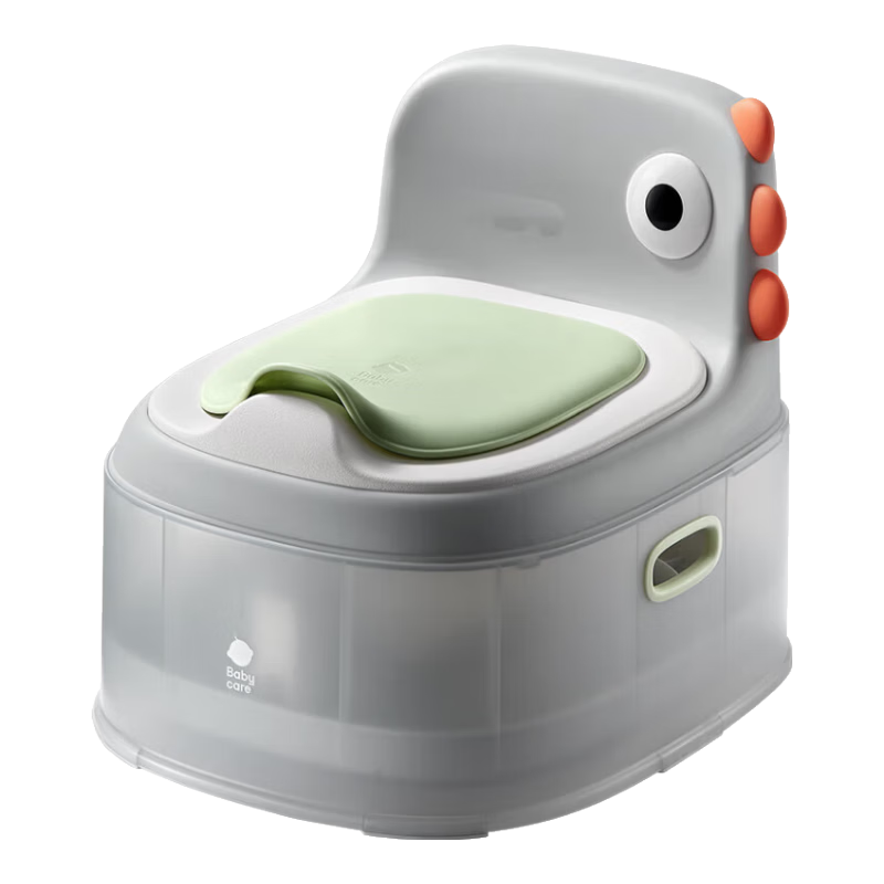 Babycare Children's Toilet Baby Potty Small Dinosaur Multifunctional Potty Winter Green