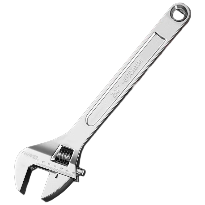 AriZe Adjustable Wrench Multi-Functional Large Opening Household Tool 600mm