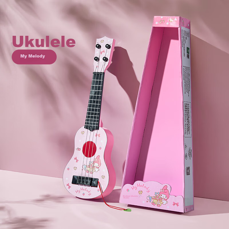Carlbaby Melody Ukulele Children's Small Guitar Toy Playable Beginner Birthday Gift for Boys and Girls
