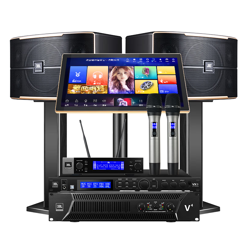 JBL Pasion10A Home KTV Sound System Karaoke Speaker Set Full KTV Singing Equipment