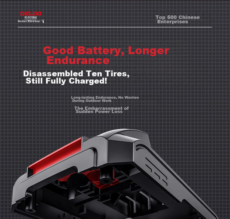 DELIXI ELECTRIC Brushless Impact Wrench High Torque Genuine Electric Wrench Lithium Battery Cordless Power Tool Charger Air Gun 8