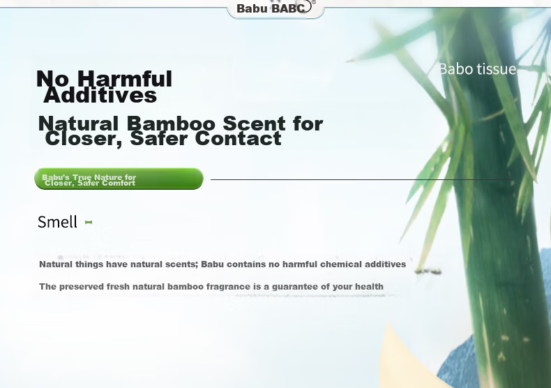 Bamboo Coreless Toilet Paper 4-Ply 150g*24 Rolls Natural Color Tissue Paper Toilet Tissue Paper Napkins Rolls 6