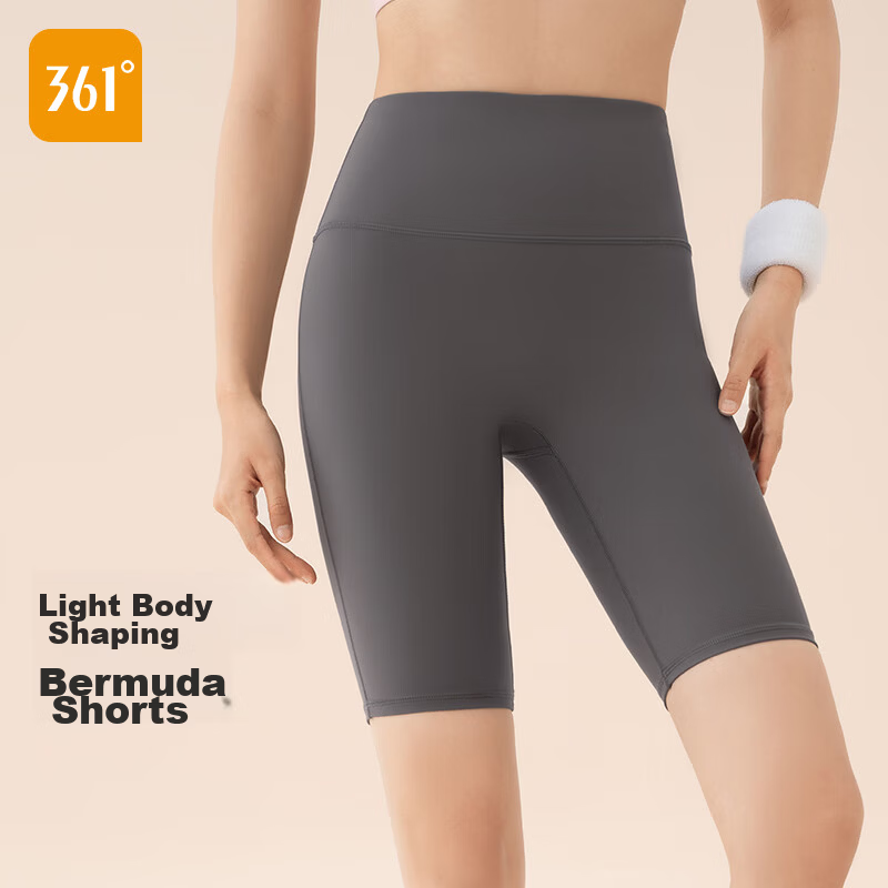 361° Women's Summer Thin Sports Fitness Yoga Shorts, Cycling Outdoor Running Butt-Lifting Slimming Shark Shorts