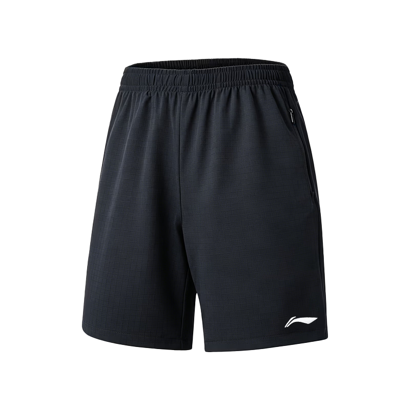 LI-NING Sports Quick-Dry Shorts Unisex Summer Breathable Casual Loose Fit Five-Point Pants Skin-Friendly Lightweight Dry Comfortable Shorts